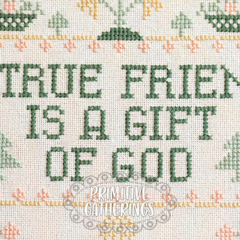 A True Friend Cross Stitch PRI-968