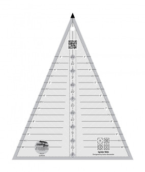 Creative Grids Spider Web Ruler CGRKA6