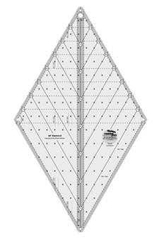 Creative Grids 60 Degree Diamond Quilt Ruler CGR60DIA
