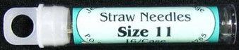 Fox Glove Cottage Milliners Straw Needles Size 11